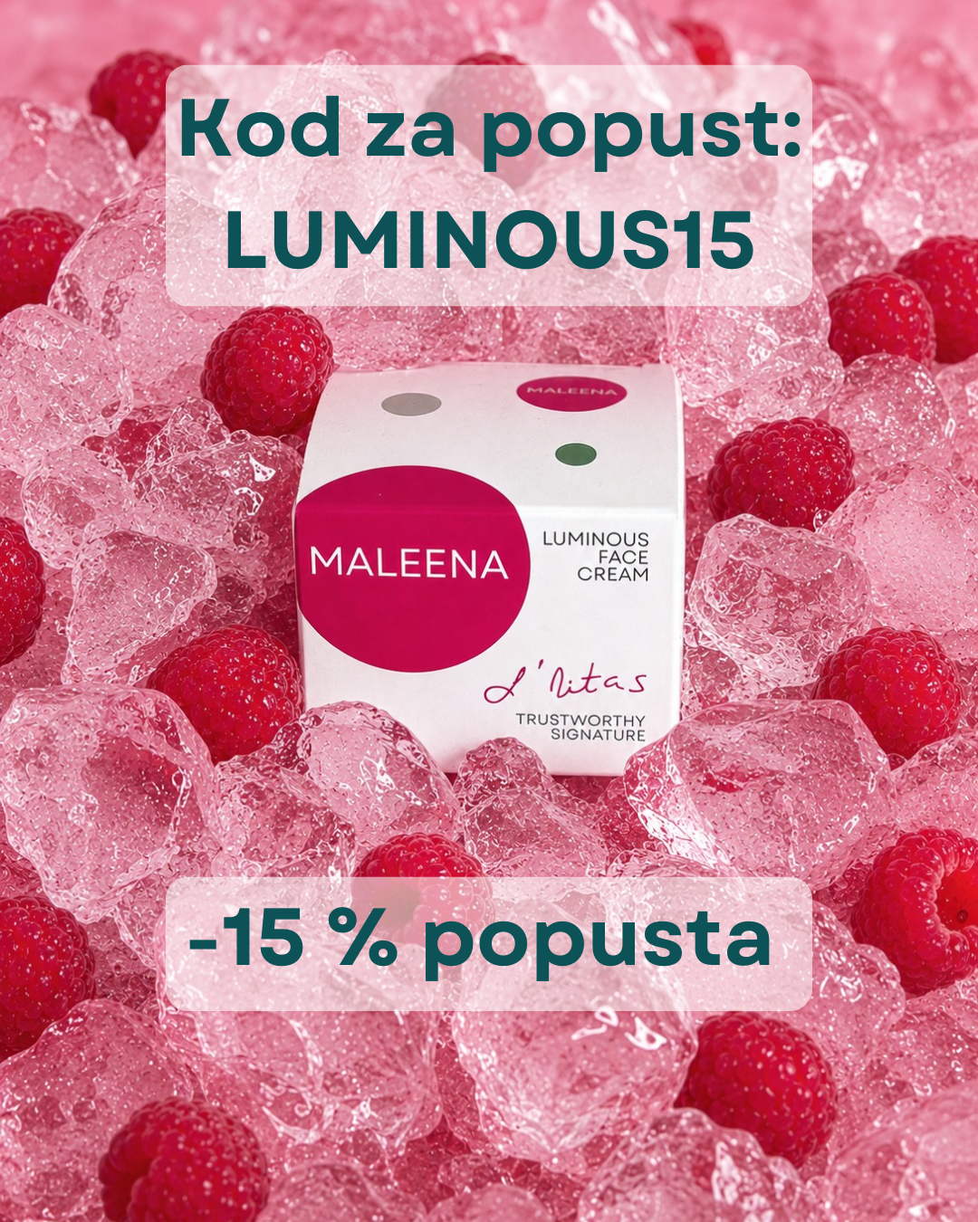 Luminous face cream